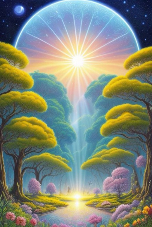 在一切存在中，只有光明