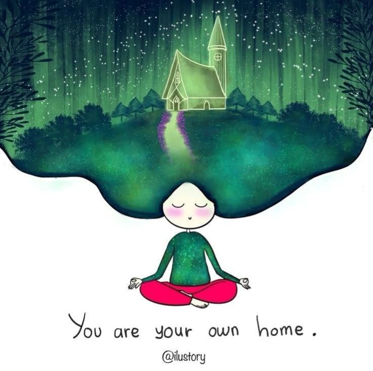 活在“如是”的真相里，成为自己的家！