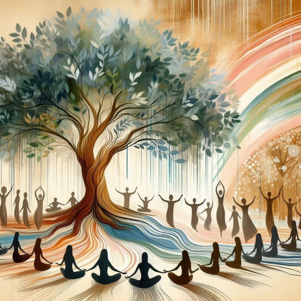 谦逊和敞开，生活在愛与光的生命田野里