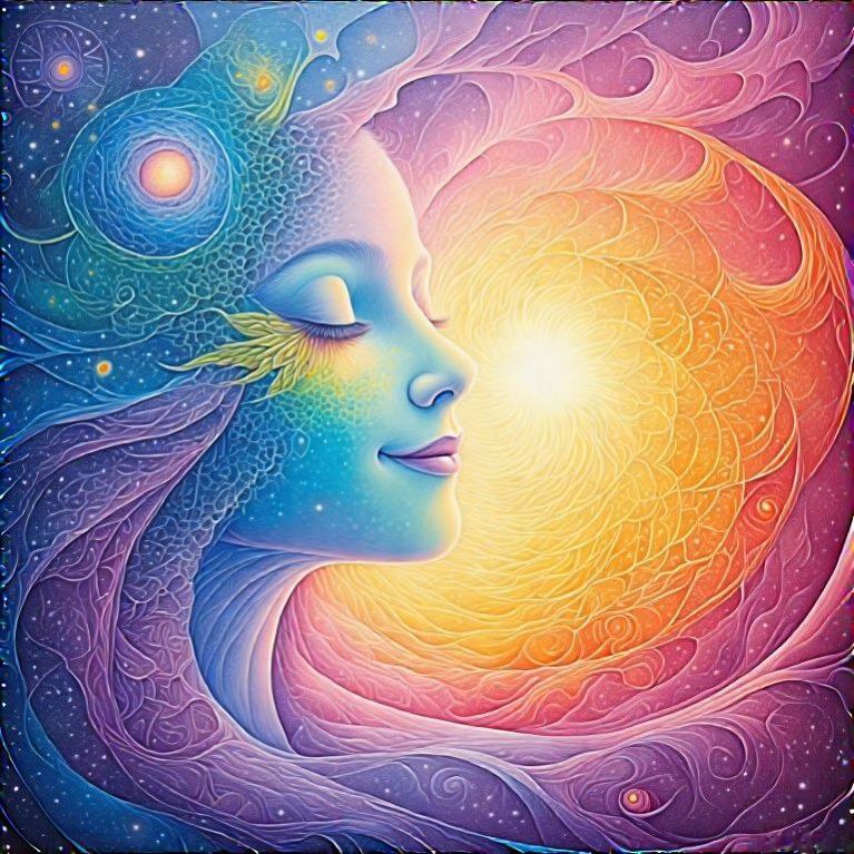 从问自己深刻的问题开始，从意识到神圣的愛开始