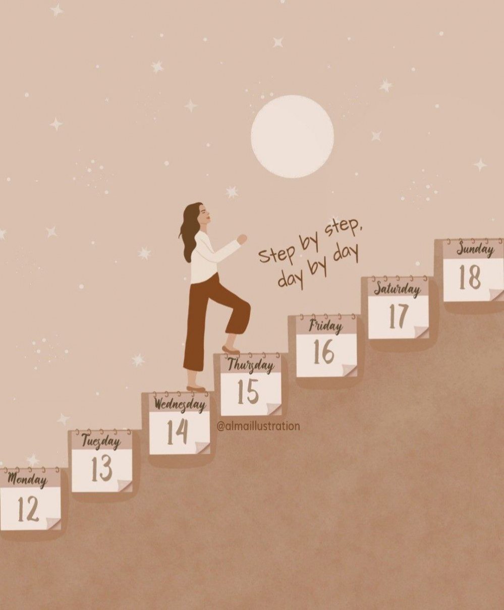 每一天，每一步，这是你实现成长和进步的生命礼物！