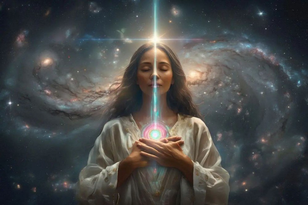 你的真实存在始终与一切联系在一起！