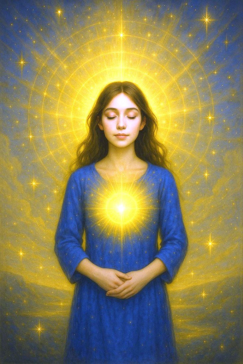 他总是稳稳地昂首挺立于自己的力量和光明中！